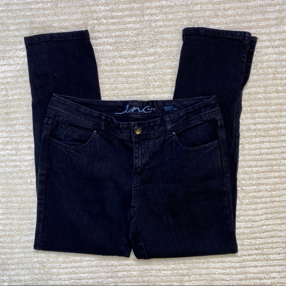 INC black denim skinny jeans - Picture 7 of 12